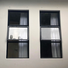 Top hung aluminium windows